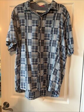 Madras Plaid Tommy Bahama Shirt